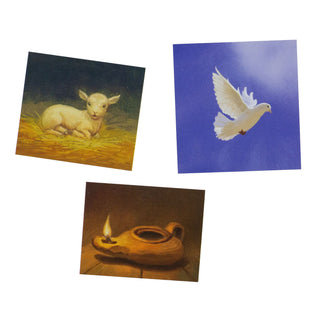 Nativity Christmas Advent Calendar | Religious Calendar with Manger Scene - A3