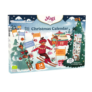 Yogi Tea Christmas Advent Calendar, 24 Tea Varieties & Hanging Format