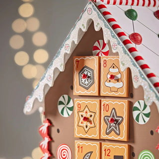 Gingerbread House Advent Calendar | Fill Your Own Christmas Advent Calendar 27cm