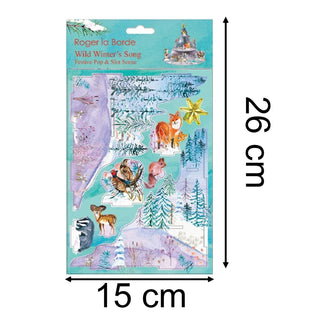 Wild Winter's Song Pop & Slot 3D Decoration | Build Your Own Woodland Diorama