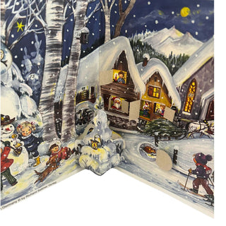 It's Snowing Christmas Advent Calendar | Traditional Picture Advent Calendar