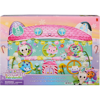 Gabby's Dollhouse Fairylandia Christmas Advent Calendar, 7 Mini Figures