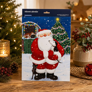 Father Christmas Traditional Picture Advent Calendar, Raymond Briggs 24 Doors