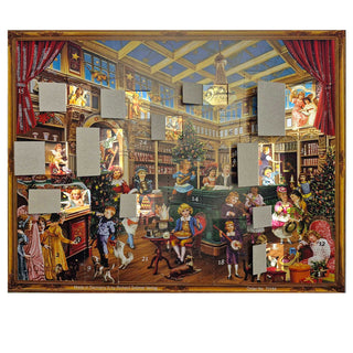 Victorian Christmas General Store Advent Calendar, 36cm Traditional Picture