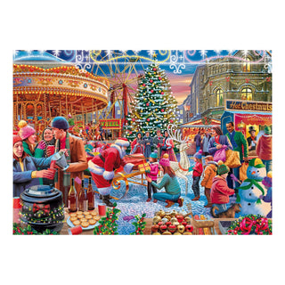 Christmas Comes to Town Jigsaw Christmas Advent Calendar, 1008 Pieces