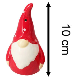 Christmas Gonk Salt and Pepper Shakers | Ceramic Gnome Salt & Pepper Set