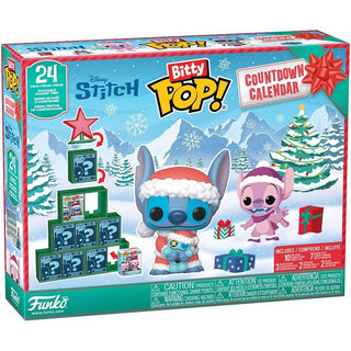Funko Bitty Pop Disney Stitch Christmas Advent Calendar, Kids Advent Calendar