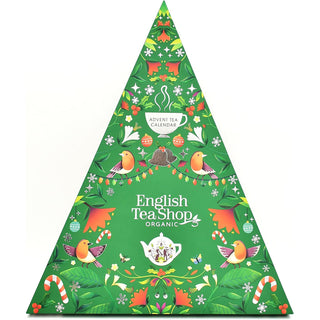 Organic Tea Christmas Advent Calendar, 25 Pyramid Tea Bags, 13 Flavour Selection