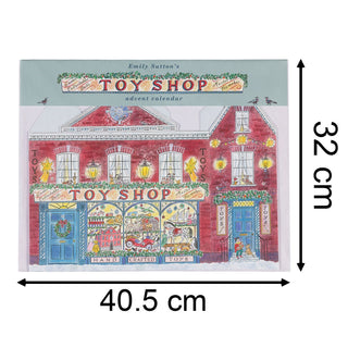 3D Toy Shop Christmas Advent Calendar | Advent Calendar with Pop-Up Characters