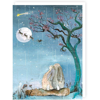Wishing on a Star Christmas Advent Calendar, Moonlit Hares and Reindeer