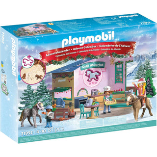 Playmobil 71952 Christmas Baking at the Rider Cafe - Children's Toy Advent Calendar