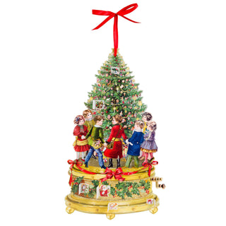 Traditional Christmas Advent Calendar | Victorian Music Box Advent Calendar | Christmas Tree Picture Advent Calendar