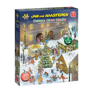 Jan van Haasteren Jigsaw Christmas Advent Calendar 2026, 24 Jigsaw Puzzles