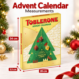 Toblerone Christmas Advent Calendar 2026 – Truffles and Tinys