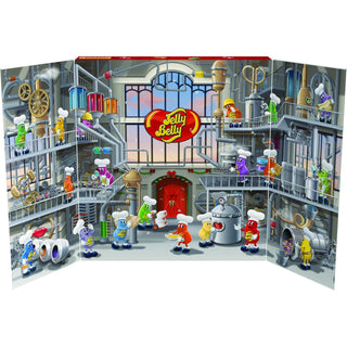 Jelly Belly Christmas Jumbo Factory Christmas Advent Calendar with 24 Bags