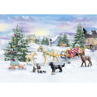 Playmobil 71345 Christmas Sleigh Ride Advent Calendar | Kids Advent Calendar