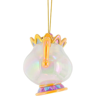 Disney Mrs Potts Christmas Tree Hanging Decoration, Beauty and the Beast Bauble