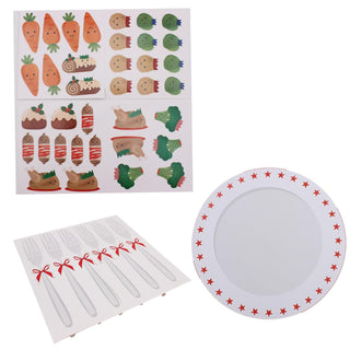 Festive Feast Frenzy Game | 6 Family Christmas Crackers Christmas Dinner Game