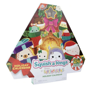 24 Day Squish-a-longs Squishmallows Christmas Advent Calendar, Ring Attachment