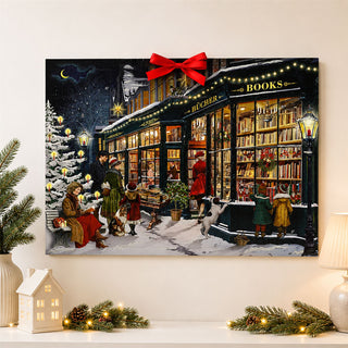 My lovely Bookshop Christmas Advent Calendar, 52cm Traditional Picture Calendar