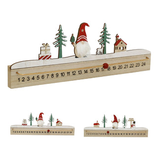 Reusable Christmas Advent Countdown Ruler, 39.5cm Sliding Marker Calendar