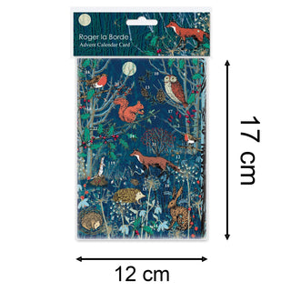 Winter's Tale Advent Calendar Greetings Card | Christmas Advent Calendar 12x17cm