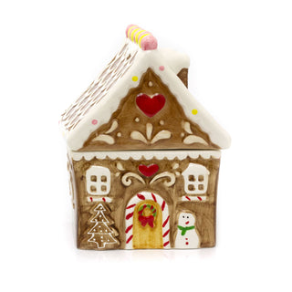 Medium Christmas Gingerbread Biscuit Barrel | Gingerbread House Cookie Jar