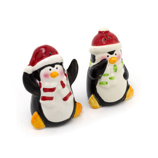 Christmas Penguin Salt & Pepper Pots | Festive Novelty Salt & Pepper Shakers