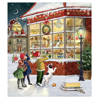 Christmas Advent Calendar The Toy Shop at Christmas Traditional Advent Calendar