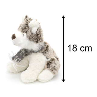 Adorable Husky Dog Soft Plush Toy | Children's Cuddly Soft Toy Husky Puppy | Christmas Cute Animal Plush