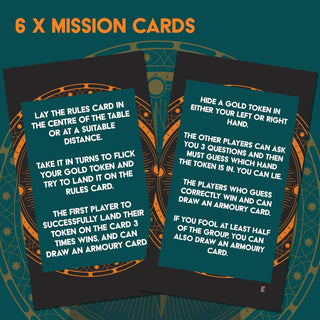 The Traitors Christmas Crackers Pack of 6 with Secret Roles and Missions