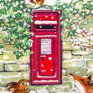 Woodland Post Christmas Advent Calendar | Animal Advent Calendar - 36x27cm