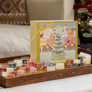 Yankee Candle Tea Light Christmas Advent Calendar | Scented Christmas Candle Set