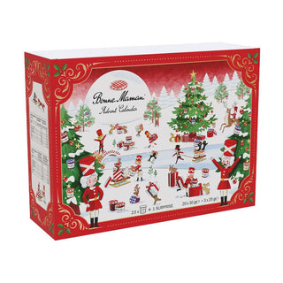 Bonne Maman Christmas Advent Calendar Mini Jars of Conserves & Caramels