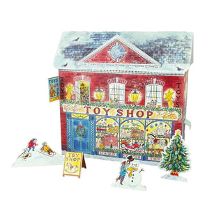 3D Toy Shop Christmas Advent Calendar | Advent Calendar with Pop-Up Characters