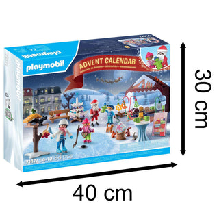 Playmobil Trip to the Christmas Market - Children's Toy Christmas Advent Calendar