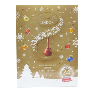 Lindt Lindor Mini Advent Calendar with 24 Truffles | Chocolate Advent Calendar