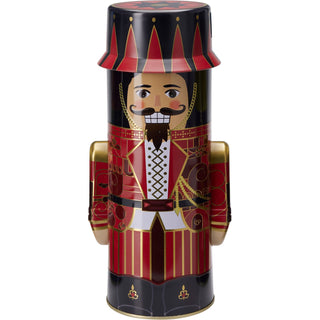 Christmas Nutcracker Cookie & Biscuit Tin | 3D Nutcracker Soldier Storage Tin