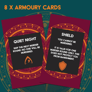 The Traitors Christmas Crackers Pack of 6 with Secret Roles and Missions