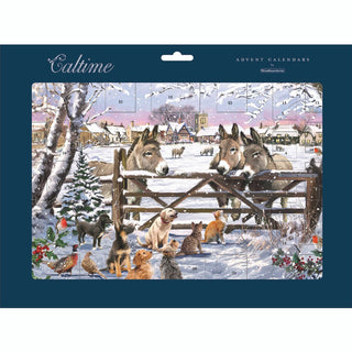 Picture Perfect Christmas Advent Calendar | Traditional Animal Advent Calendar
