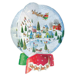 Pop-up 3D Snow Globes Christmas Advent Calendar | Winter Village Advent Calendar