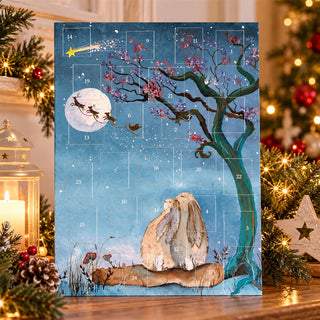 Wishing on a Star Christmas Advent Calendar, Moonlit Hares and Reindeer