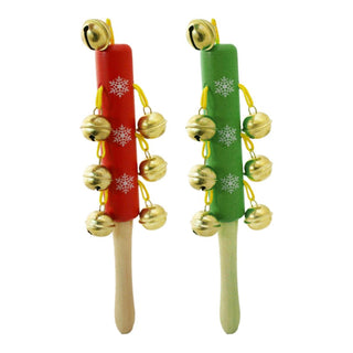 Jingle Bells Christmas Jingle Stick Instrument - Colour May Vary