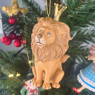 Cowardly Lion Christmas Tree Bauble | Wizard Of Oz Christmas Tree Ornament 10cm