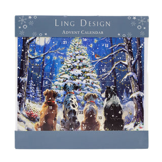 Waiting for Santa Christmas Advent Calendar | Traditional Advent Calendar