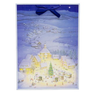 Glowing in the Snow Advent Calendar | Christmas Advent Calendar - 38x52cm