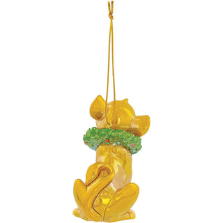 Disney The Lion King Simba Christmas Tree Hanging Decoration, 9cm Gold Toned