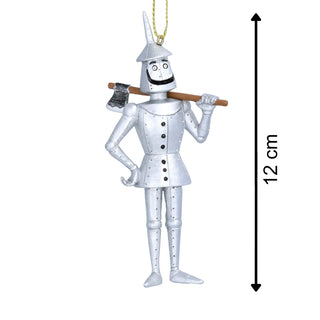 Silver Tin Man Christmas Bauble | Wizard of Oz Christmas Tree Ornament - 12cm