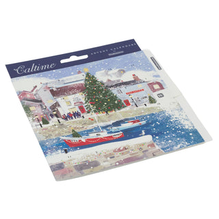 Harbour at Christmas Advent Calendar Greetings Card | Christmas Advent Calendar