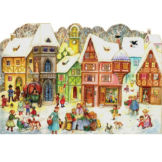 Marketplace Christmas Advent Calendar | Traditional Picture Advent Calendar